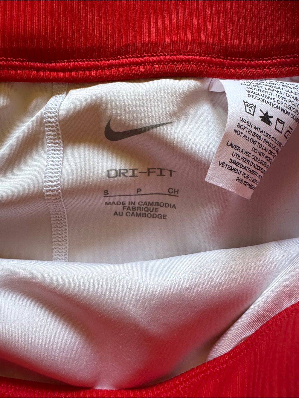 Nike Court Dri-Fit Slam Tank (Navy) and Dri-Fit Slam Tennis Skirt (White) Set - Picture 10 of 11